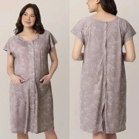 Kindred Bravely Mauve Nightgown - Picture 1 of 6